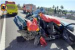 Accident de trnsit amb tres vehicles implicats a l'Alcdia