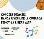 Concert didctic de la Banda Juvenil de la Comarca de FSMCV a Castell
