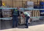 La Gurdia Civil ha immobilitzat 80 tones d'olives i adobats i va detindre a un empresari de Carcaixent